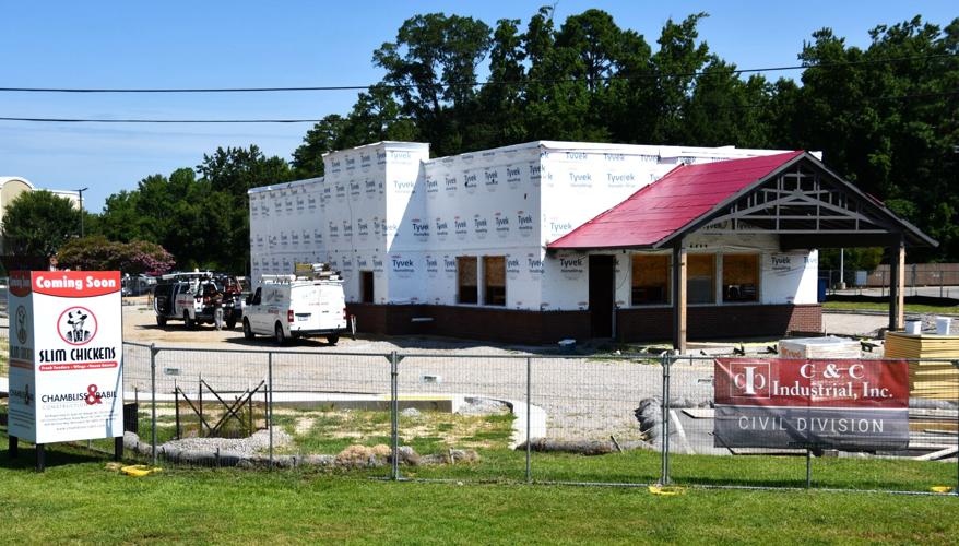 Future Slim Chickens being built off North Winstead