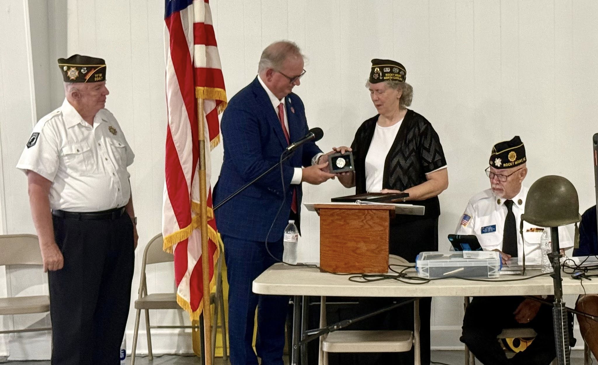 ‘An honor and a pleasure’
Former Vietnam War nurse speaks at Memorial Day gathering